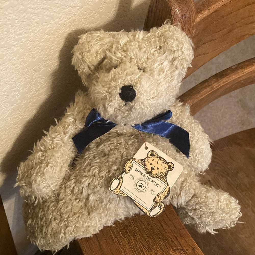 Boyds Bears BEARS IN THE ATTIC "Hawley" 🧸 Plush Collectible Flattie Bear NWT